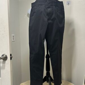 Haggar Men's Black Dress Trousers